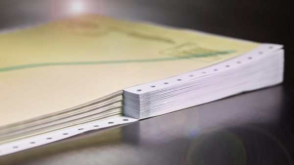 Trägerbandsätze bedruckt